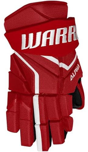 Warrior Alpha LX2 MAX Handschuhe Junior, Größe:12 Zoll, Farben:Rot