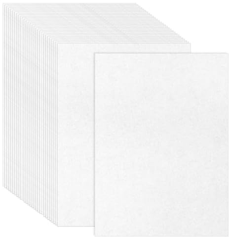WSICSE Shrink Plastic Sheets, 30 Pack, 7.9 x 5.7 Inch, for DIY Crafts