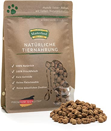 Masterfeed Brocken Rind, Hundeleckerli, Getreidefrei, 500 g