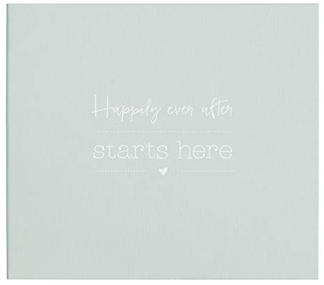 Odernichtoderdoch Fotoalbum | Happily ever after starts here | Mint - Hardcover - Ringbindung - 29,3 x 25,6 cm