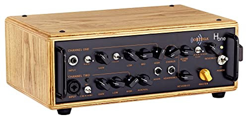 Ortega Guitars Amplification Series Head - Acoustic Guitar Amp Head - 100 Watt Output - Including Carry Bag - Ash, Natural (HONE)