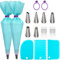 PLABBDPL Poche a Douille Patisserie Douilles Patisserie, Douille Patisserie,Poche a Douille Reutilisable et Kit de Douille Patisserie,Poche à Douille Patisserie en Silicone pour Décoration de Gâteau