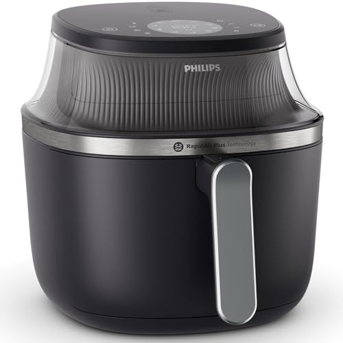 Philips Air Fryer Series 3000 NA331/00, 6.2 l, RapidAir Plus Technology, 1700 W, Black