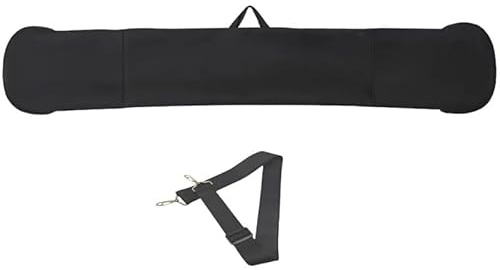 Slalomväskor Snowboardväska Skidutrustningsförvaring Resebräda Handväska snowboardväska med(Black 150CM)