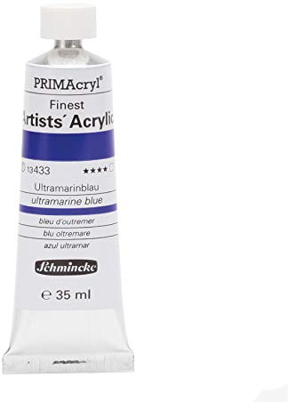 Schmincke – PRIMAcryl® - feinste Künstler-Acrylfarben, Ultramarinblau - 35 ml