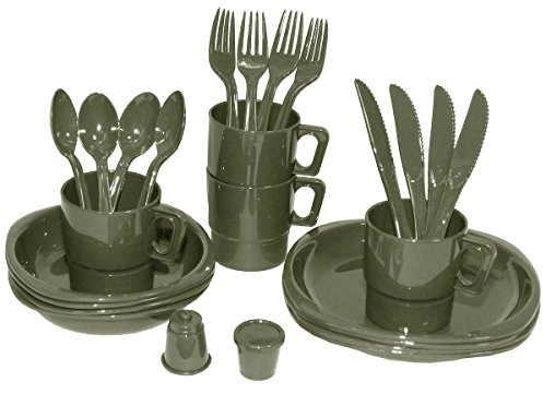 MFH Campeggio Gavetta di Plastica 26 Pezzi