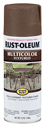 Rust-Oleum Stops Rust Multi-Color Textured Spray Paint, Autumn Brown