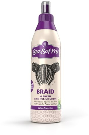 Sta-Sof-Fro BRAID Hi Sheen Hair Polish Spray-350mL