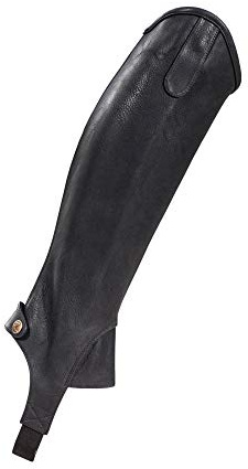 HORZE Desta Synthetic Half Chaps, Nero, XL