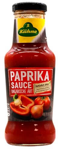 Kühne Paprika Sauce ungarischer Art, 6er Pack (6 x 250ml)