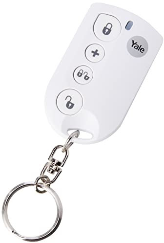 Yale EF-KF Easy Fit Alarm Remote Keyfob, White, Accessory for SR & EF Alarms