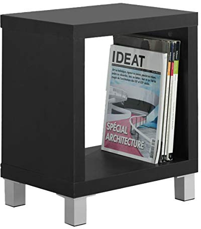 Kit Closet 2020465011 - estantería kubox 1 hueco, color negro, 48 x 41 x 29