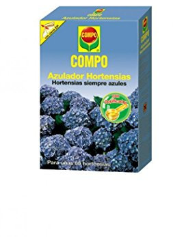 COMPO Fertilizante azulador de hortensias, Activa el color azul, Soluble en agua, 800 g