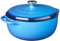 Lodge Auflaufform, Gusseisen/Emaille 7, 8 Quart, 7, 38 Liter, Blau