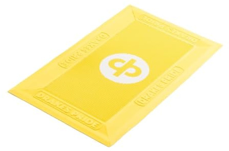 Regulation Bowls Foot Mats (Pack of 2, yellow)