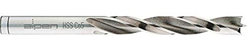Alpen 63300500100 cobalt Maschinen Holzspiralbohrer HSS-ECO Profi 5,0mm