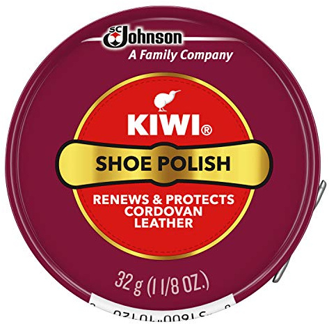 Kiwi Cordovan Shoe Polish, 1-1/8 oz