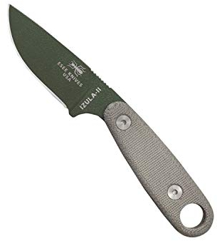ESEE ESIZ2OD Outdoormesser-Klingenlänge: 6.68 cm-Izula II OD, Edelstahl, Mehrfarbig