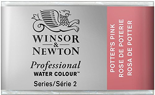 Winsor & Newton Aquarelle Professionnel - Peinture Aquarelle, Haute Luminosité, Résistante à la Lumière, Qualité Archive, Godet, Couleur Rose poterie