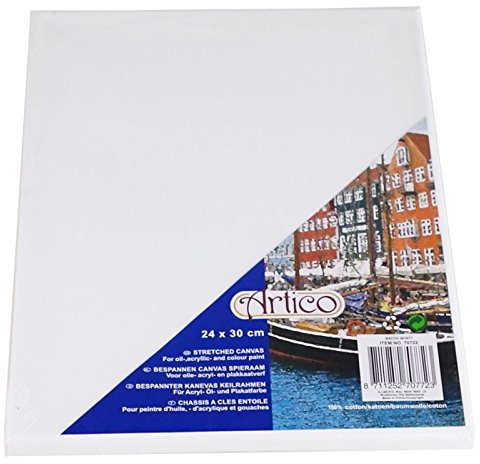 Speelgoed 22500 - Leinwand Malsets, Mehrfarbig