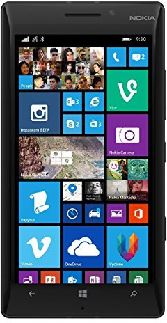 Nokia Lumia 930 4G UK SIM-Free Smartphone - Black (Windows, 5-inch, 32 GB)