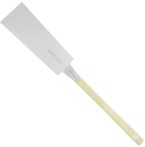 DICTUM Japansäge Ryoba Seiun 300 mm – Original Zugsäge für Möbelholz & trockenes Holz | Profi Saw mit Trapez- / Dreiecksverzahnung & Traditional Grip | Präzise Handsäge & Holzsäge