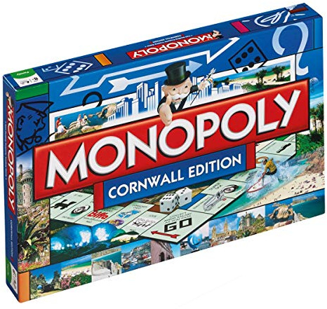 Winning Moves Cornwall Monopoly Board Game, One Size