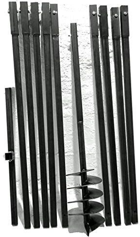 180/10 meter Erdbohrer Brunnenbohrer Handerdbohrer Erdlochbohrer Brunnenbau Pfahlbohrer brunnenbohrgerät