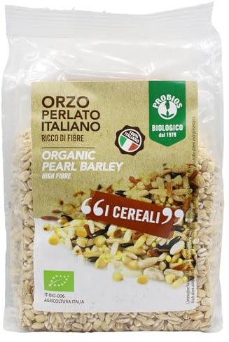 Probios Cebada Perlada - Alta en Proteínas - Cebada sin Gluten - Paquete de 6 (6 x 400 g)