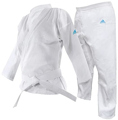 adidas Unisex-Jugend Adistart Karateanzug 197 g Kampfsport Student Gi 130 cm weiß