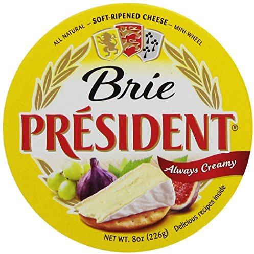 President Brie Cheese Round, 8 oz