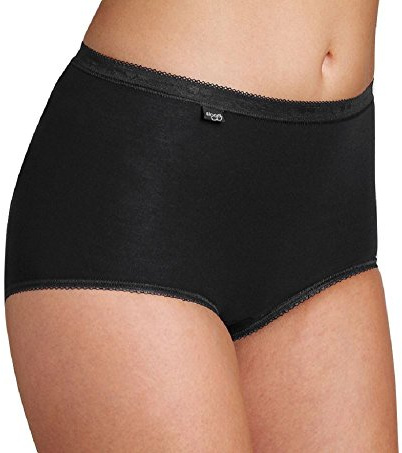 Sloggi Femme Basic+ Maxi 2p Slip, Noir, 50 EU