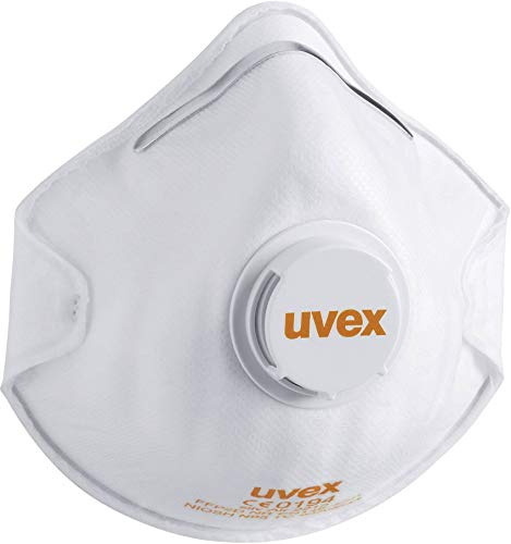 Uvex 8732.210 C2210 silv-air Maske, Cup Form mit Ventil