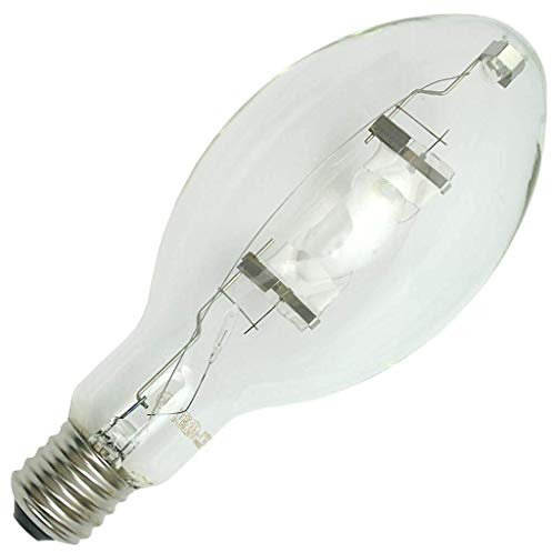 GE Lighting 78666 ED37 Elliptical Metal Halide Lamp 400 Watt E39 Mogul Base 39400 Lumens 60 CRI 4000K Multi-Vapor PulseArc
