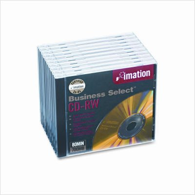 Imation 10PK CD-RW 1-4X Business SELECTB2B Product In Regular Jewel Case