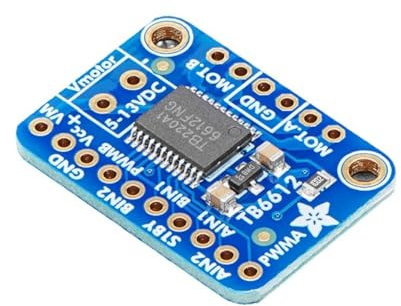Adafruit TB6612 - Breakout board para controlador de motor paso a paso, 1,2 A de CC