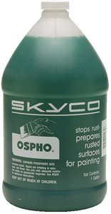 The SKYBRYTE Company 1275 OSPHO GAL Metal Treatment Coating, 1 Gallon, Green, 128 Fl Oz
