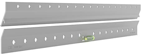 OOK 533212 French Cleat, Picture and Mirror Hanger with Hardware, 200lb, Aluminum (13 Piece)