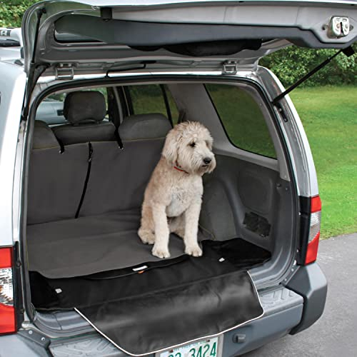Kurgo Cargo Cape, Dog Car and SUV Boot Liner, Waterproof & Stain-Resistant, Includes Bumper Guard, Charcoal Grey