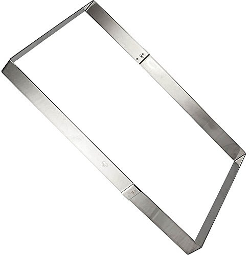 Matfer Bourgeat Stainless Steel Rectangular Frame, 22 3/4x15x1 3/8