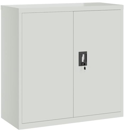 vidaXL Aktenschrank Büroschrank Metallschrank Lagerschrank Werkzeugschrank
