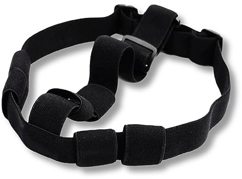 Correa para linterna frontal, correa de nylon ajustable para faros de cabeza de ciclismo y camping