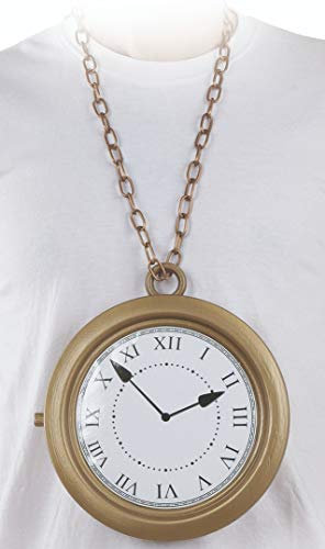 FYCAR Collier Horloge Géante