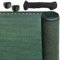 BB Sport Sichtschutz Zaunblende 150 g/m² Schattiernetz Tennisblende inkl. Nylonkordel UV-resistent reißfest windfest 7 Jahre Garantie auf Material* - Grün 2m x 25m