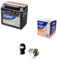 KOMPATIBEL MIT Honda SH Mode (ANC125)(JF51A) 125 Jahr 2014 al 2016 Batterie YTZ7S-BS TECNIUM BTZ7S-BS BEREIT UND AUFGELADEN FÜR BATTERIEN 6 Ampere 12-Volt-Motorrad 113X70X105MM