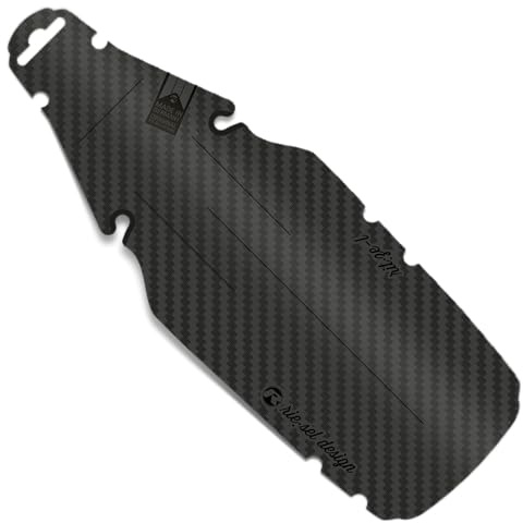 Riesel Design - rit:ze L - Mudguard für den Sattel/Gravel & MTB Schutzblech hinten - einfach installierbares Fahrrad Schutzblech/Hinterrad Steckschutzblech in modernen Designs für Jede Radgröße
