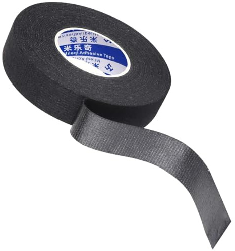 DIYEAH Ruban Adhésif Antidérapant 19 Mm X 15 M pour Poignées de Raquette, Bande Absorbant la Transpiration, Grip Élastique Résistant à L’Usure, pour Raquettes de Badminton et Canne