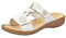 Rieker Damen V69N2 Pantoletten, Weiß (Weiss 80), 39 EU