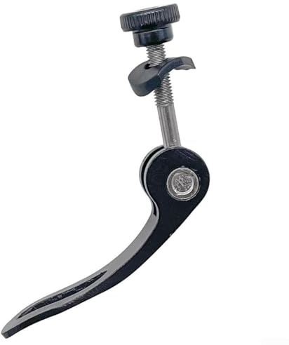 Bike Seat Tube Clamp, Aluminium Alloy Bicycle Quick Release Seatpost Collar For Road Bike Mountain Bike, Black(M5X32mm)