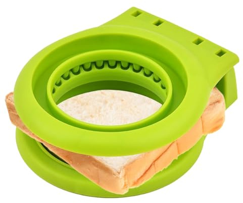 per sandwich taglierina e sigillante, Sandwich Press Crimper | Strumenti di cottura per colazione e pranzo per bambini, taglierina per biscotti per facilitare l'ora di pranzo